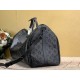 Replicas Louis Vuitton Keepall Bandouliere 50 Monogram Shadow M44810 Imitacion Baratos