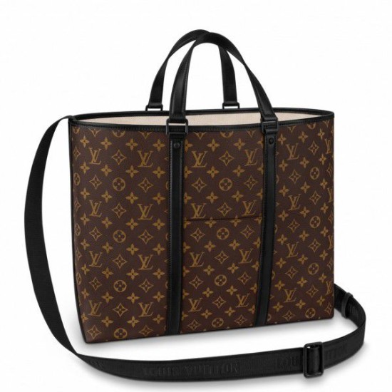 Replicas Louis Vuitton Weekend Tote GM Monogram Macassar M45733 Imitacion Baratos