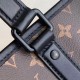 Replicas Louis Vuitton Weekend Tote GM Monogram Macassar M45733 Imitacion Baratos