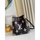 Replicas Bolso Louis Vuitton NeoNoe MM con estampado de monograma M45821 Imitacion Baratos