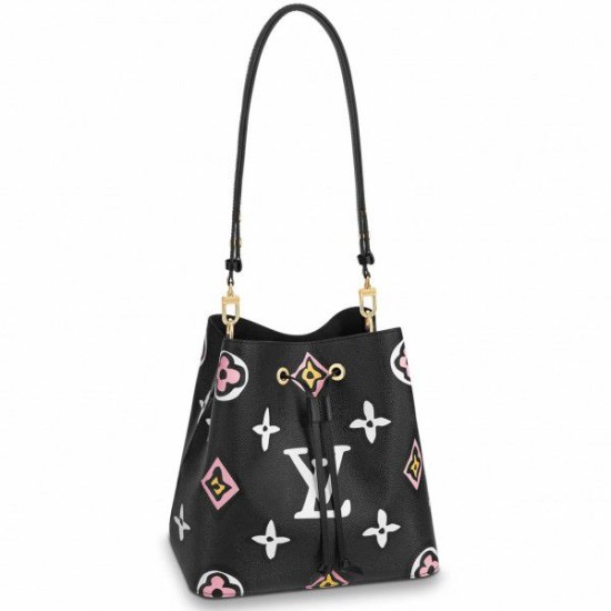 Replicas Bolso Louis Vuitton NeoNoe MM con estampado de monograma M45821 Imitacion Baratos