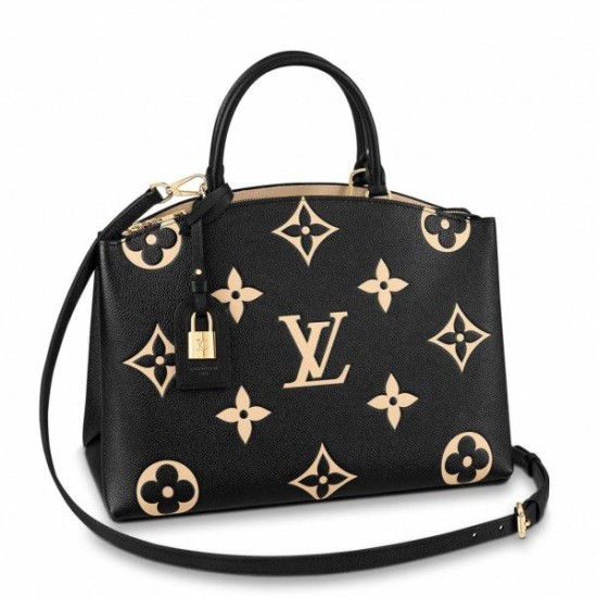 Replicas Bolso Louis Vuitton Grand Palais Monogram Empreinte M45842 Imitacion Baratos