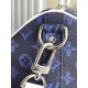 Replicas Louis Vuitton Keepall Bandouliere 55 Monograma azul M45874 Imitacion Baratos