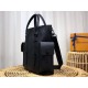 Replicas Louis Vuitton Bolsa de asas negra Christopher M58479 Imitacion Baratos