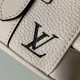 Replicas Bolso Louis Vuitton Christopher XS en cuero blanco M58493 Imitacion Baratos