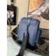 Replicas Bolso Louis Vuitton Christopher XS en cuero azul marino M58494 Imitacion Baratos