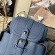 Replicas Bolso Louis Vuitton Christopher XS en cuero azul marino M58494 Imitacion Baratos