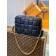 Replicas Louis Vuitton Troca MM Bag Damier Quilt Piel de cordero M59114 Imitacion Baratos