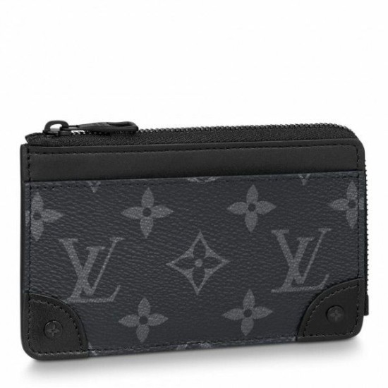 Replicas Louis Vuitton Multi Tarjetero Baúl Monogram Eclipse M80556 Imitacion Baratos