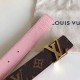 Replicas Louis Vuitton LV Initiales 30MM Cinturón reversible Monogram M9052U Imitacion Baratos