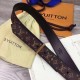 Replicas Louis Vuitton Monoglam 30 mm Cinturón Monogram M9300U Imitacion Baratos