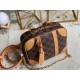 Replicas Louis Vuitton Valisette Souple BB Bag Damier Ebene N50065 Imitacion Baratos