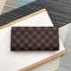 Replicas Cartera Louis Vuitton Sarah Damier Ebene N60114 Imitacion Baratos