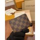 Replicas Monedero con cremallera Louis Vuitton Damier Ebene N60213 Imitacion Baratos