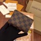 Replicas Cartera Louis Vuitton Victorine Damier Ebene N61700 Imitacion Baratos