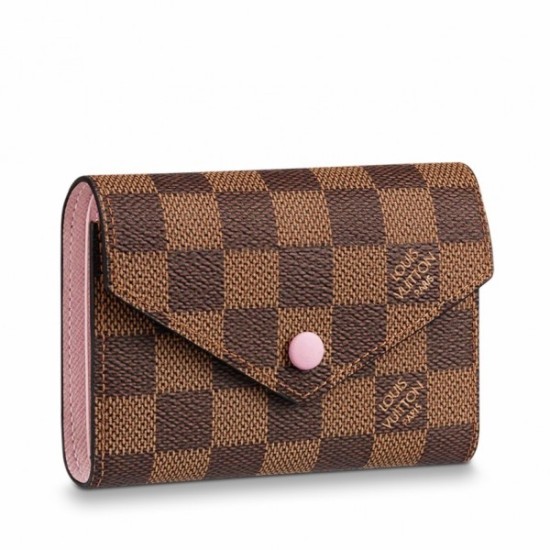 Replicas Cartera Louis Vuitton Victorine Damier Ebene N61700 Imitacion Baratos