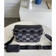 Replicas Louis Vuitton Trio Messenger Bag Damier Leather N80401 Imitacion Baratos