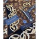 Replicas Louis Vuitton Mujer Monogram Forever Pañuelo Largo Café Baratos España