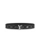 Replicas Louis Vuitton LV Initials 40 mm Cinturón reversible negro Baratos España