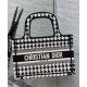 Replicas Christian Dior Mini Dior Book Tote Negro Baratos España