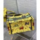 Replicas Christian Dior Bolso pequeño Dior Book Tote Amarillo Baratos España