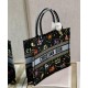 Replicas Christian Dior Bolso tote Dior mediano negro Baratos España