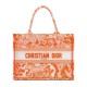 Replicas Christian Dior Dior Book Tote Mediano Naranja Baratos España