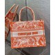 Replicas Christian Dior Dior Book Tote Mediano Naranja Baratos España