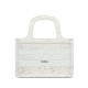 Replicas Christian Dior Mini Dior Book Tote Blanco Baratos España