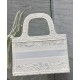 Replicas Christian Dior Mini Dior Book Tote Blanco Baratos España