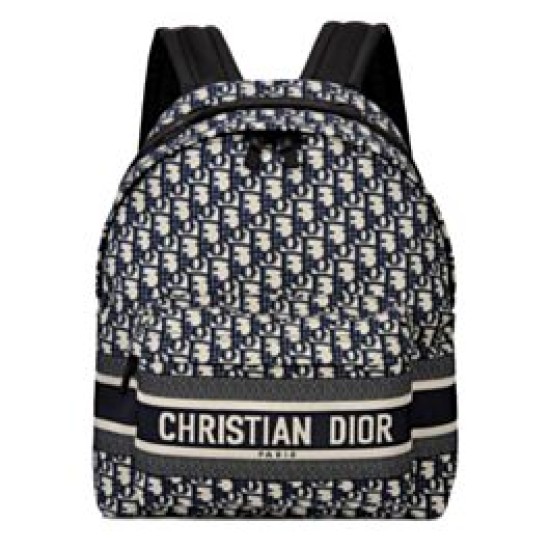 Replicas Christian Dior Mochila Diortravel azul oscuro Baratos España