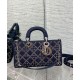 Replicas Bolso Christian Dior Lady D-Joy azul oscuro Baratos España