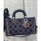 Replicas Bolso Christian Dior Lady D-Joy azul oscuro Baratos España