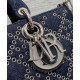 Replicas Bolso Christian Dior Lady D-Joy azul oscuro Baratos España