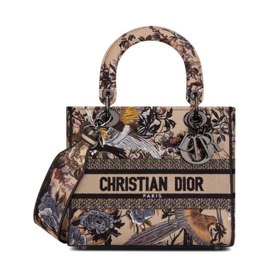 Replicas Bolso Christian Dior Medium Lady D-Lite Albaricoque Baratos España