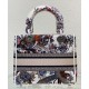 Replicas Bolso Christian Dior Lady D-Lite Mediano Blanco Baratos España