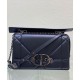 Replicas Bolso De Cadena Christian Dior 30 Montaigne Con Asa Negro Baratos España