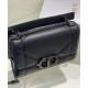 Replicas Bolso De Cadena Christian Dior 30 Montaigne Con Asa Negro Baratos España