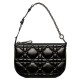 Replicas Christian Dior Mini Dior Caro Tulip Bolso Negro Baratos España