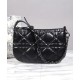 Replicas Christian Dior Mini Dior Caro Tulip Bolso Negro Baratos España