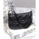 Replicas Christian Dior Mini Dior Caro Tulip Bolso Negro Baratos España