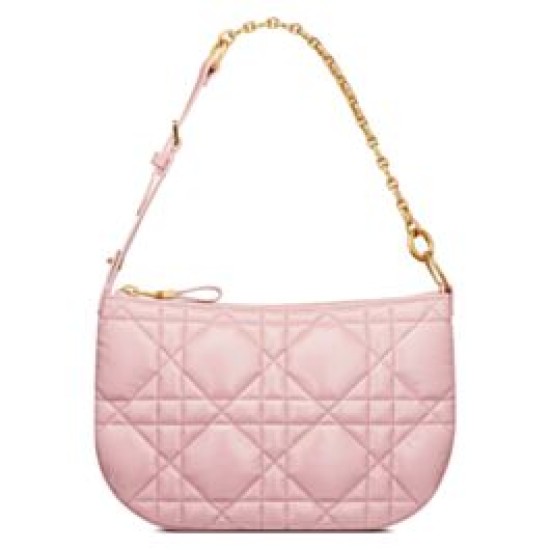 Replicas Christian Dior Mini Dior Caro Tulip Bolso Rosa Baratos España