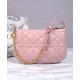 Replicas Christian Dior Mini Dior Caro Tulip Bolso Rosa Baratos España