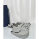 Replicas Bolso Saddle Christian Dior Gris Baratos España