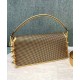 Replicas Fendi Broche Baguette 8BR801 Dorado Baratos España