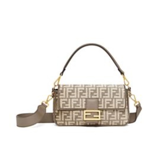 Replicas Fendi Baguette 8BR6009 Gris Baratos España