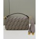 Replicas Fendi Baguette 8BR6009 Gris Baratos España