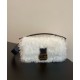 Replicas Bolso Fendi Baguette 8BR600 Crema Baratos España