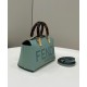 Replicas Fendi By The Way Mini 8BS067 Verde Baratos España