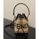 Replicas Bolso bombonera Fendi Mon Tresor 8BS010 Albaricoque Baratos España